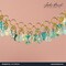 Crystal Lane DIY Glass Garden 8mm Opaque Small Flower Caps Bead Strand, 25pcs